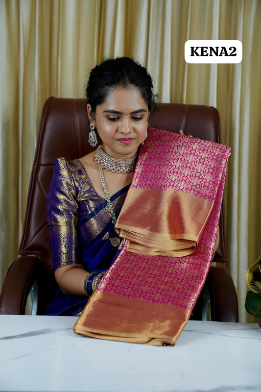 Aadi offer Kanchipuram inspired semi silk sarees 🥳✅