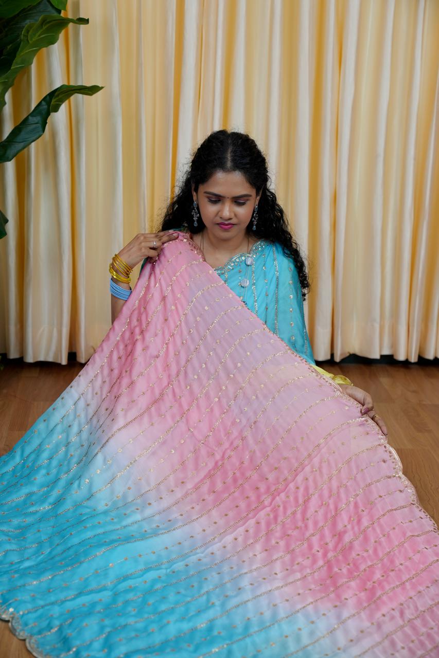 Space silk saree 🎁