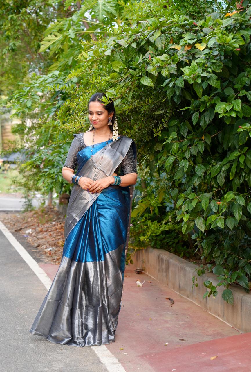 Kadhi tissue saree🥳