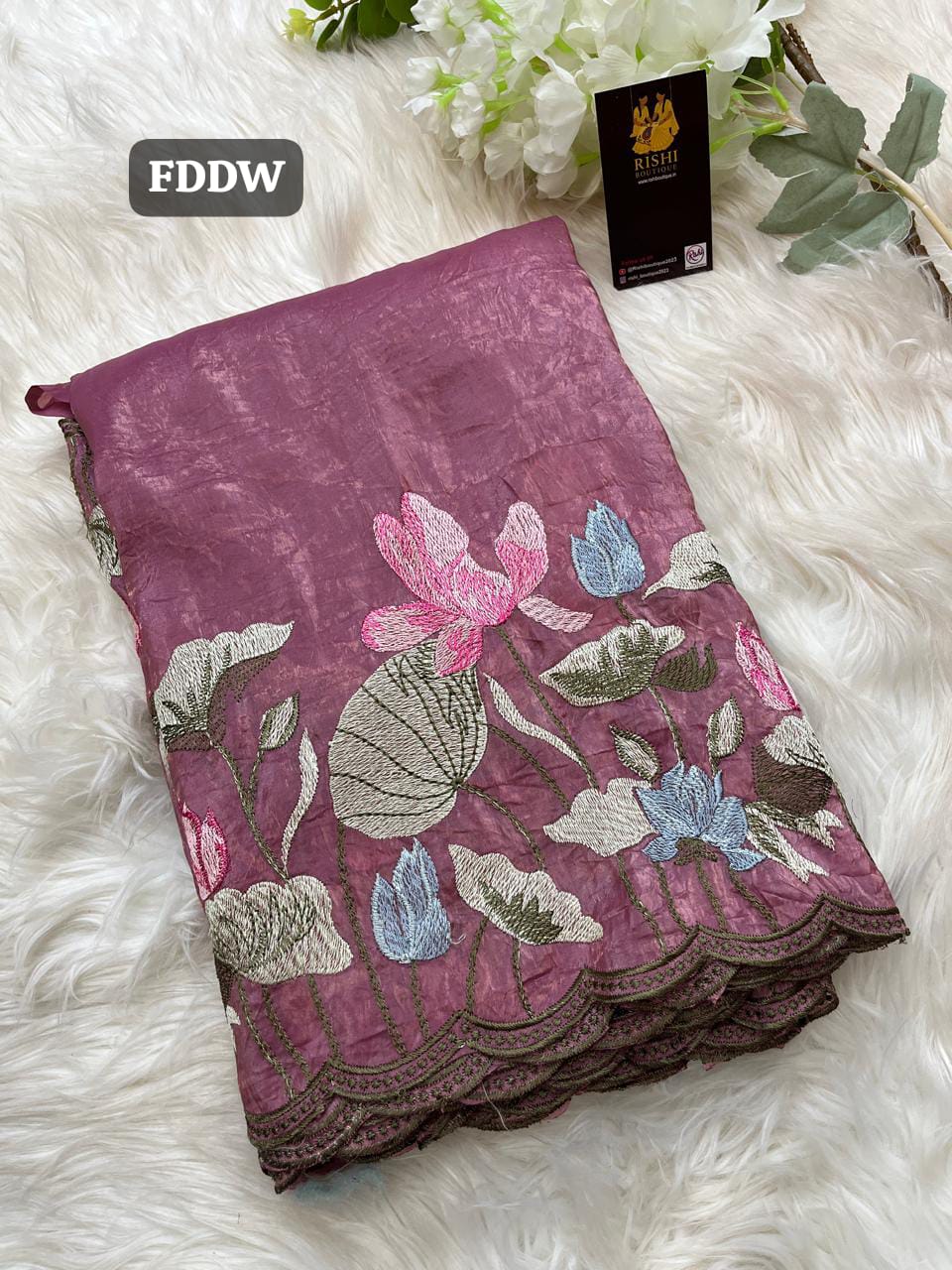 Soft Crushed sarees🥳