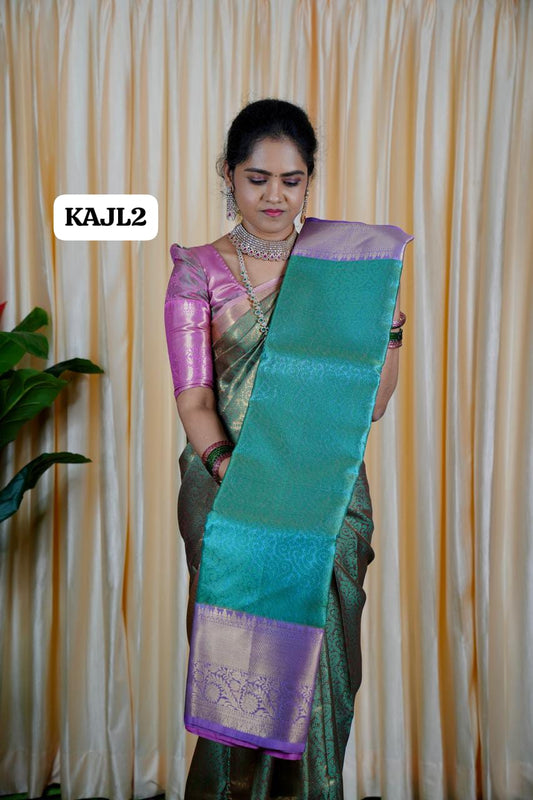 Premium soft katan saree 🥳