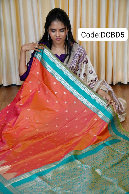 Kanchi Semi Silk Saree🥰😎📚