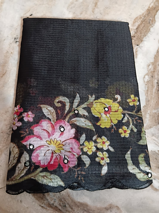 Chanderi cotton saree📷
