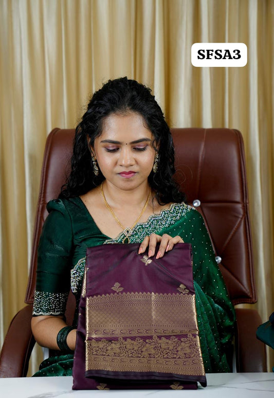 Soft silk saree 🥳prebook