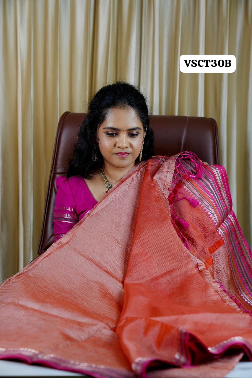 Aadi offer 🌹crushed tissue saree🥰