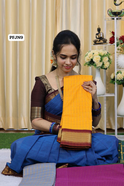 Budget friendly semi soft silk saree 🌈😍📚