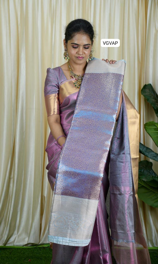Premium Bridal Katan Tissue Saree prebook 🥳