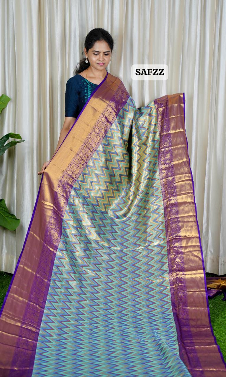 Kanchi inspired semi silk❌