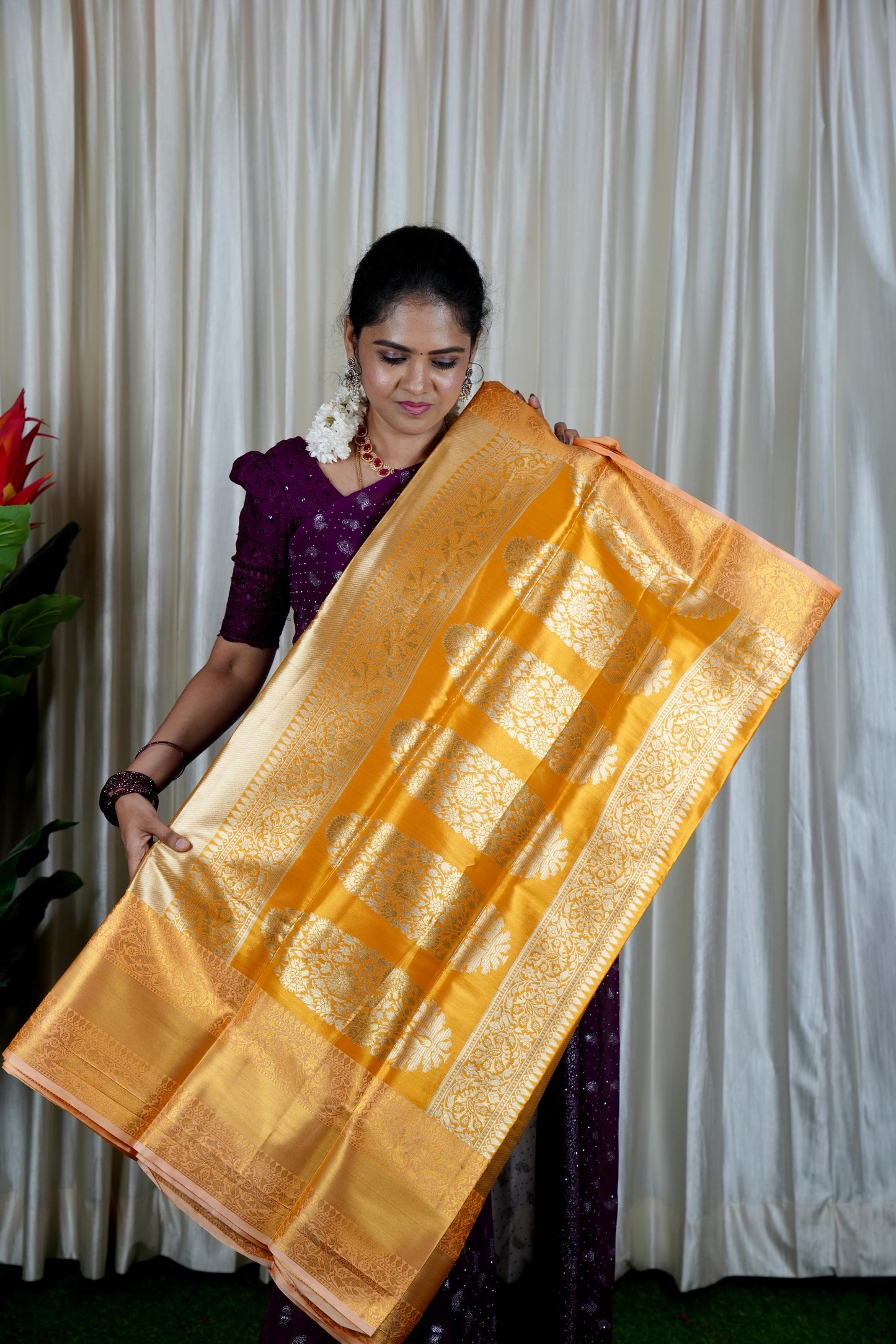 Kanchi semi silk(No animal figures)❌