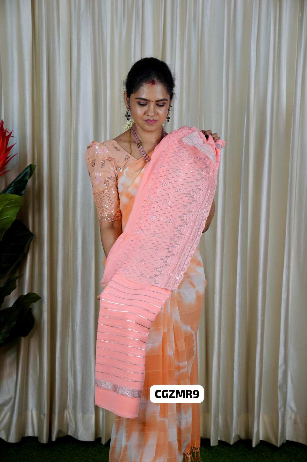 Chiffon saree❌