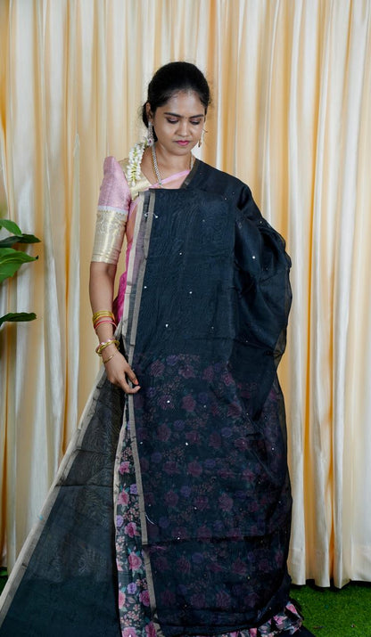 Kalamkari chanderi saree🥳
