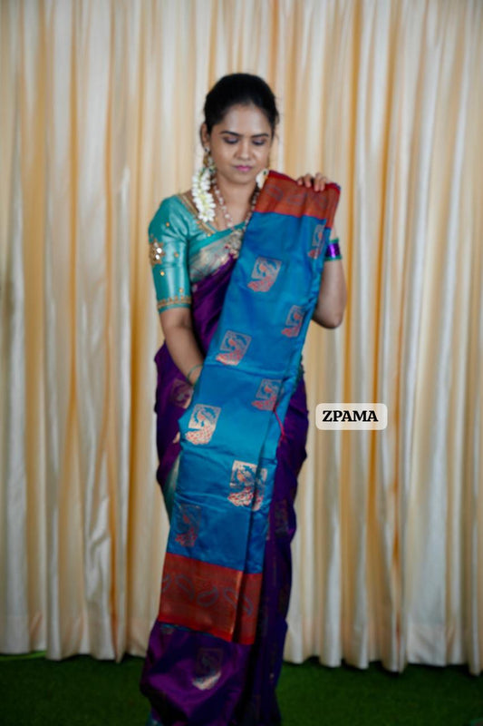 Premium Paithani Semi Silk Sarees 🥰 🥳