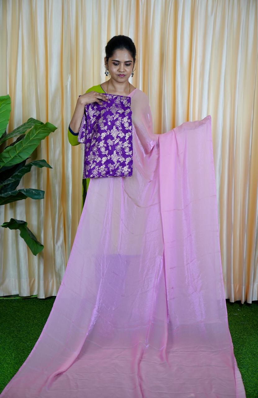 Space Silk With Contrast Viscose blouse 🥰🥳