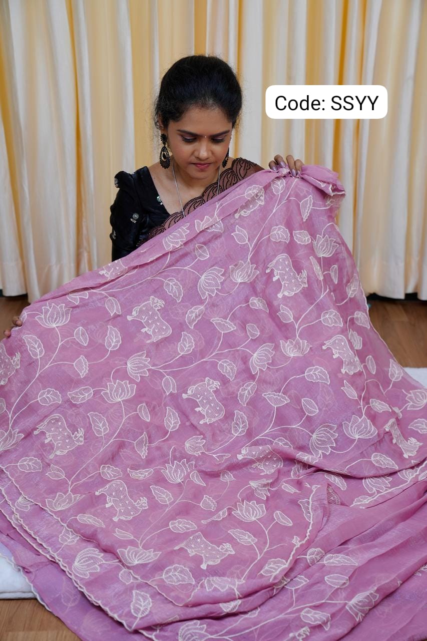 Fendy Chiffon Saree🥰😎🥳