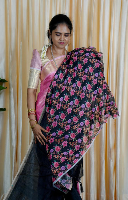 Kalamkari chanderi saree🥳