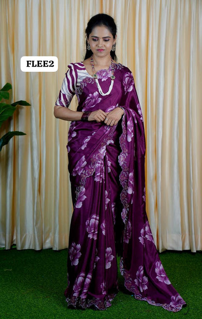 Chinnon sarees🍄🥳