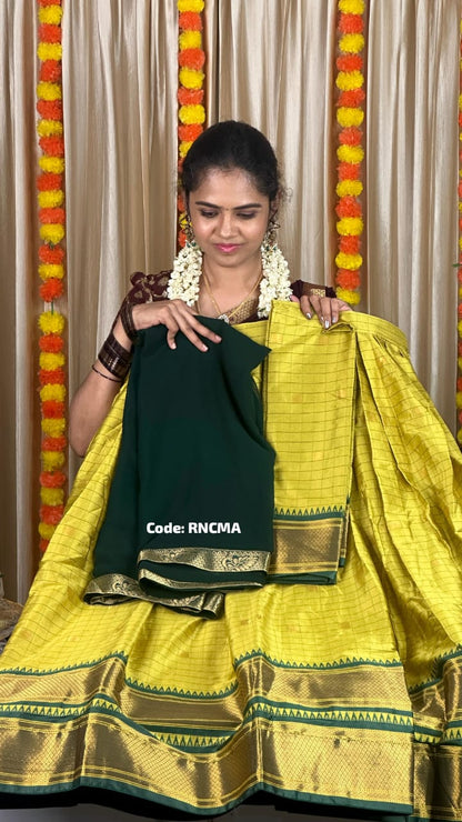 Half saree soft silk prebook🥳
