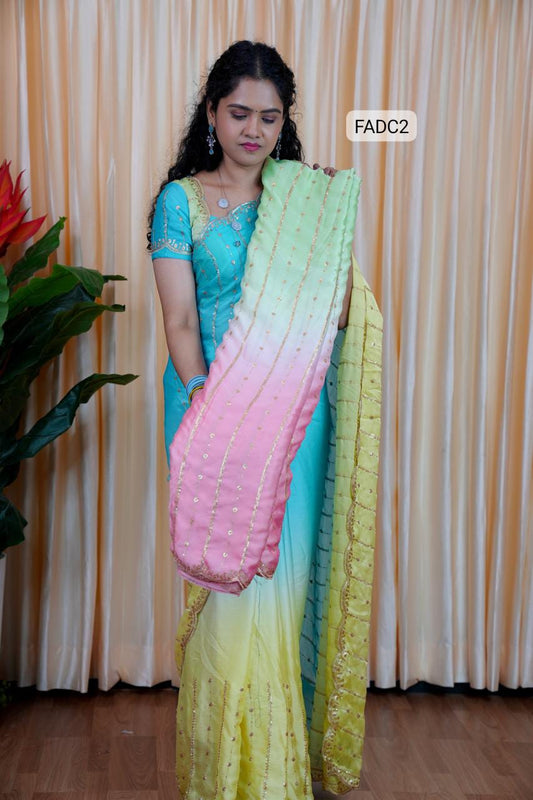 Space silk saree 🎁