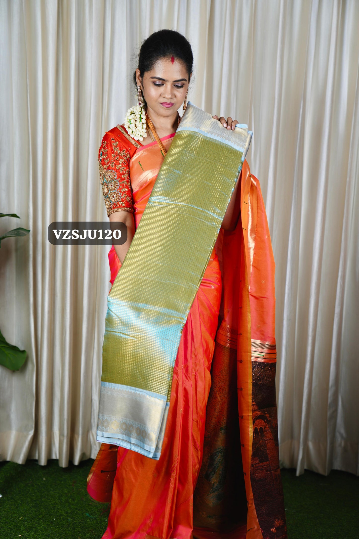 Tissue saree 🥰