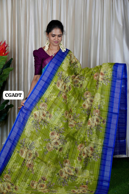 Cotton saree 🥳
