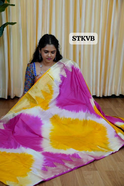 Warm Silk Saree 🎁