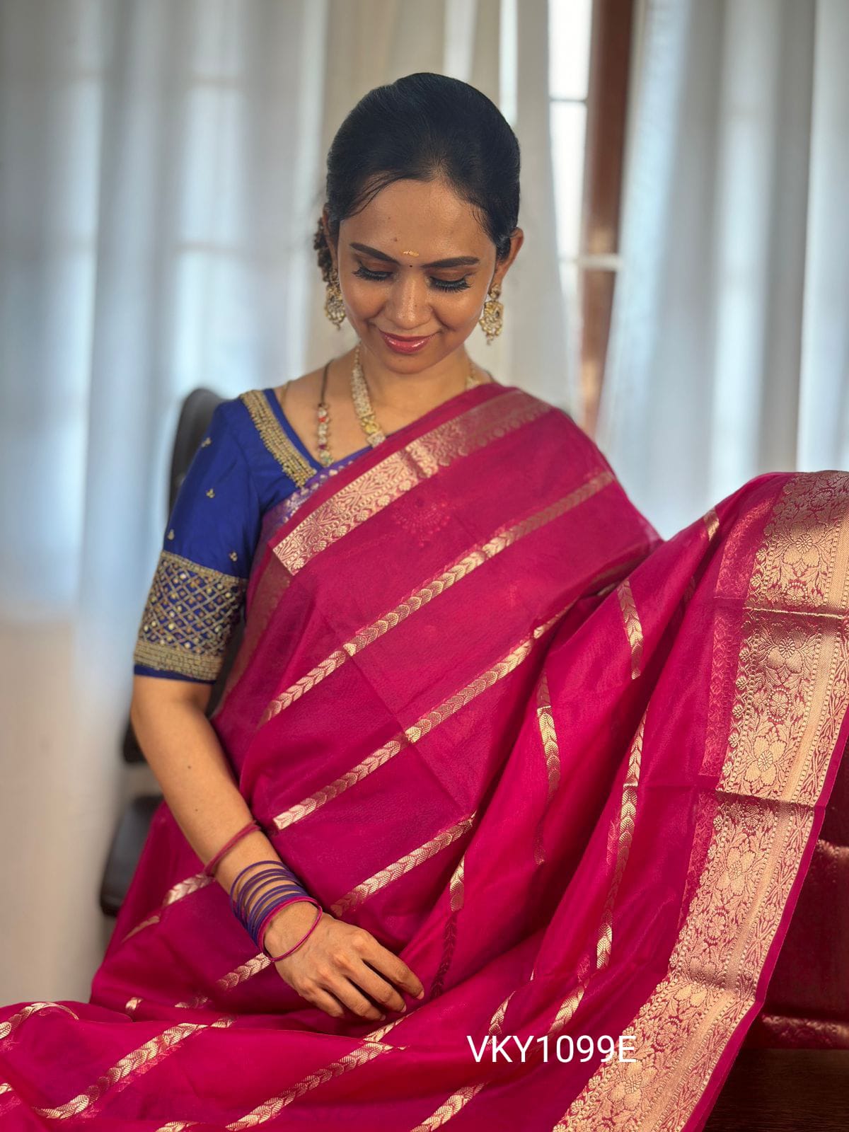 Organza saree