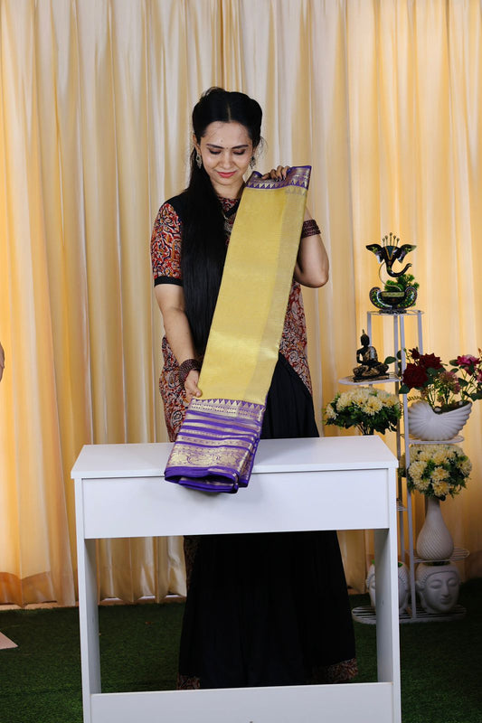Aadi offer 🌹golden saree 🤗