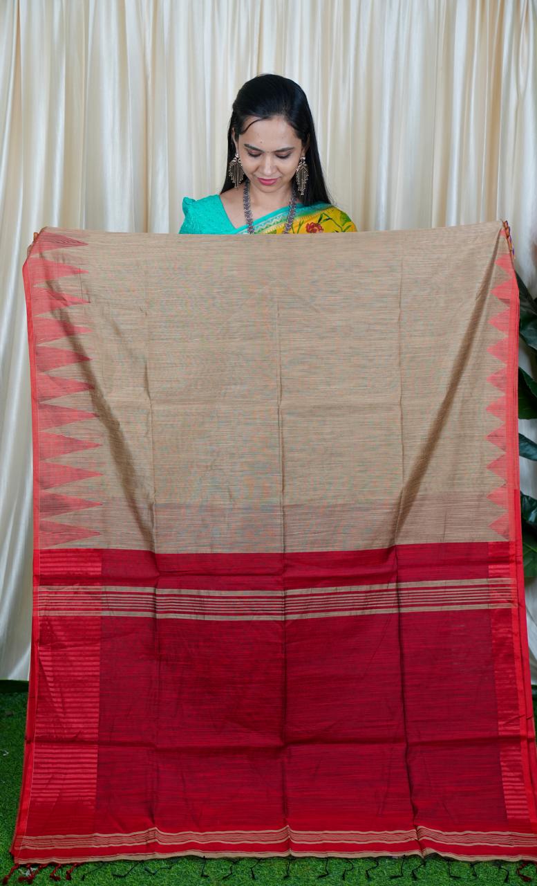 Jute Cotton Saree🥳