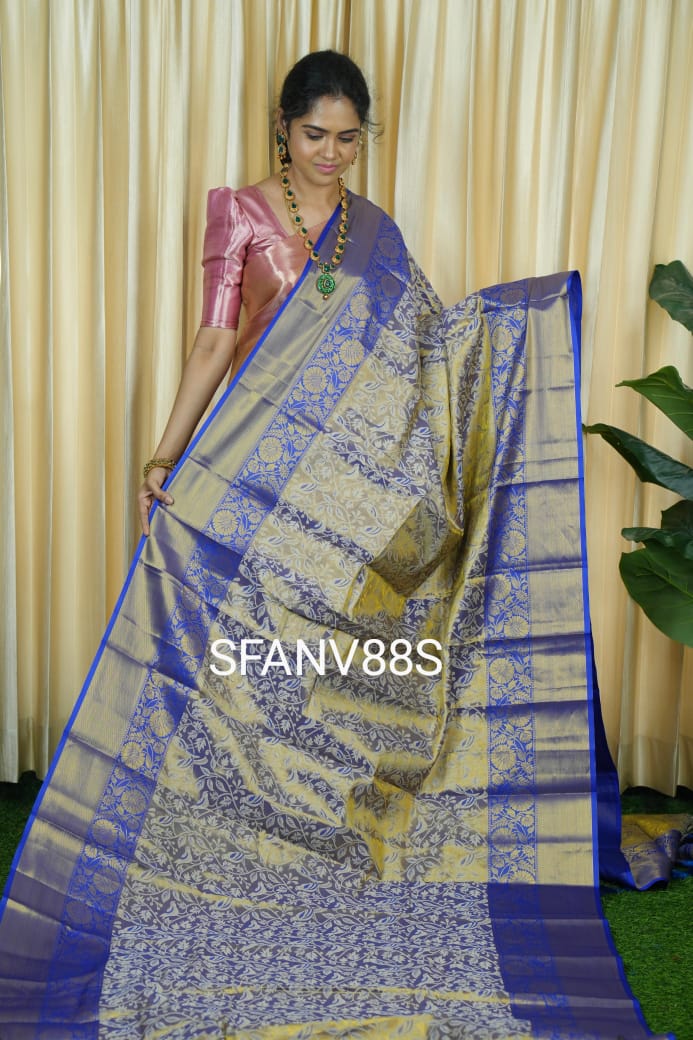 Semi silk bridal saree 🥳
