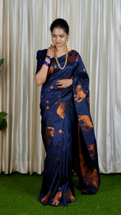 Mulberry soft silk saree🥳