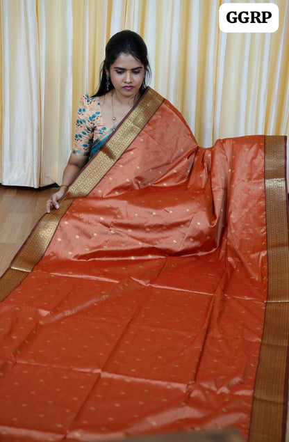 Kanchi soft silk saree🥰😎🌈📚
