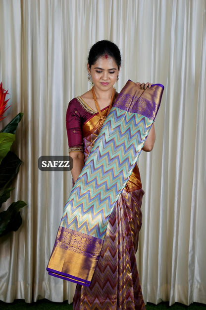 Kanchi inspired semi silk❌