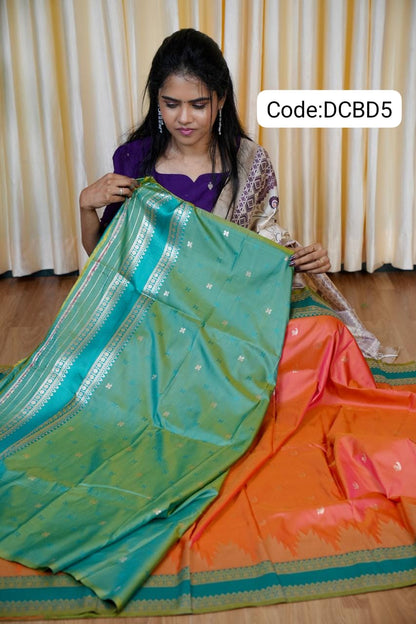 Kanchi Semi Silk Saree🥰😎📚