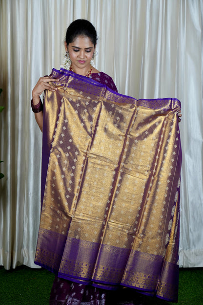 Kanchipuram semi silk saree🥳
