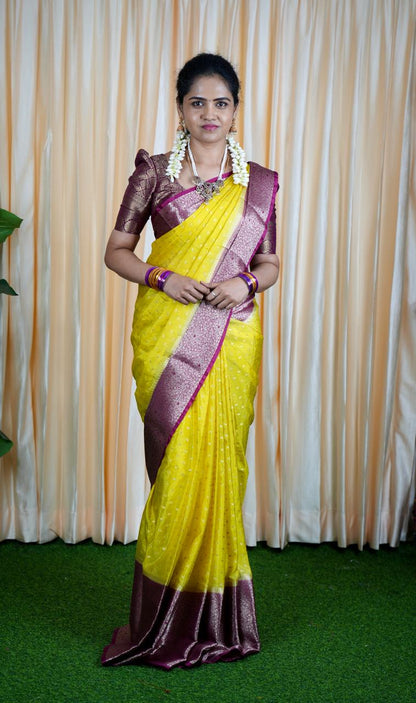 1000 Buttas Concept in Warm Silk Saree  prebook 🥳
