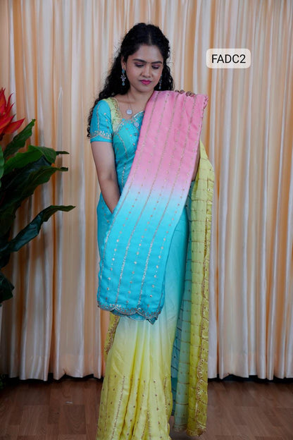 Space silk saree 🎁
