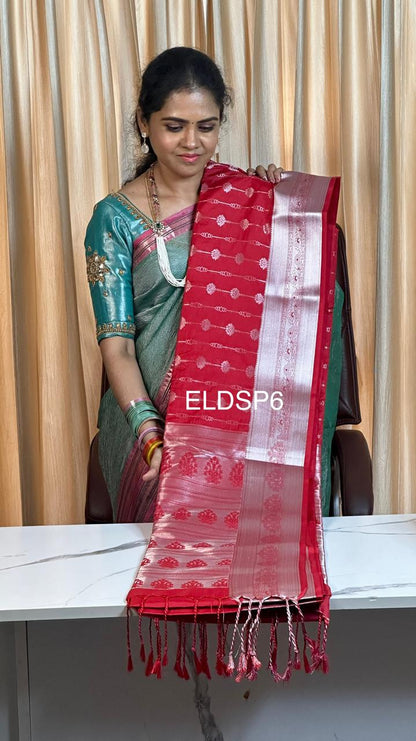 Kanchi semi silk saree prebook🥳