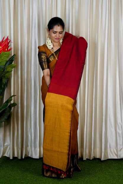Kadhi cotton saree 🥳