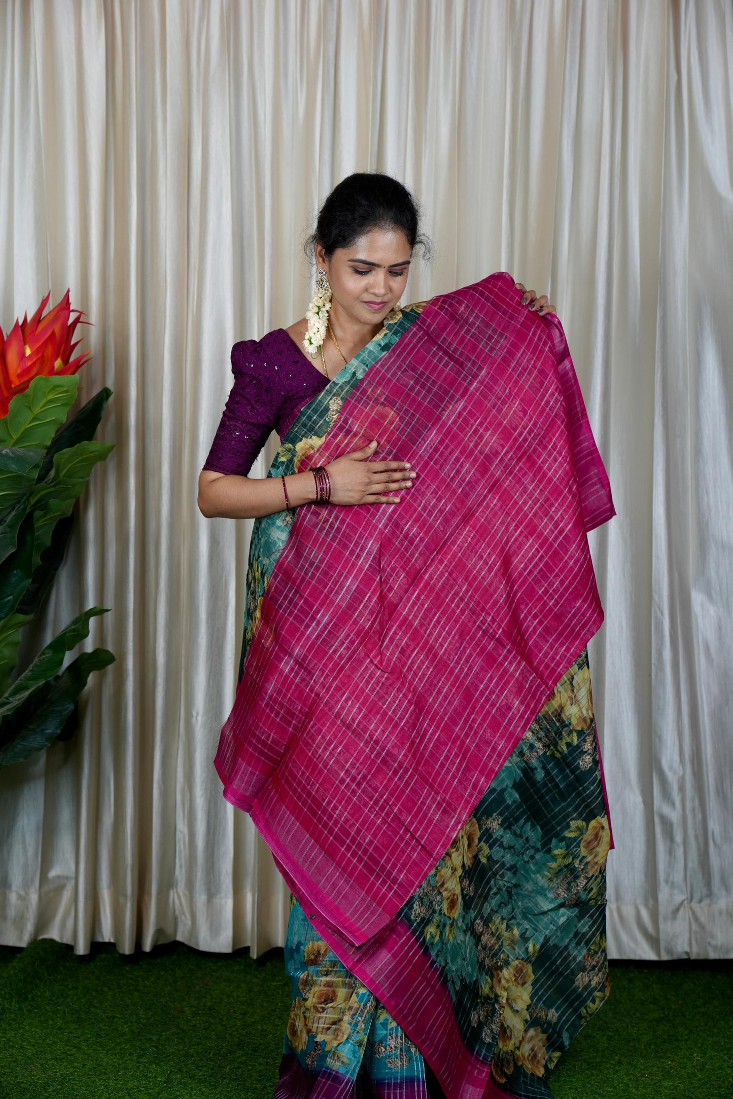 Cotton saree 🥰🥳