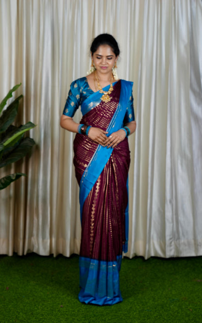 Chiffon saree ❌