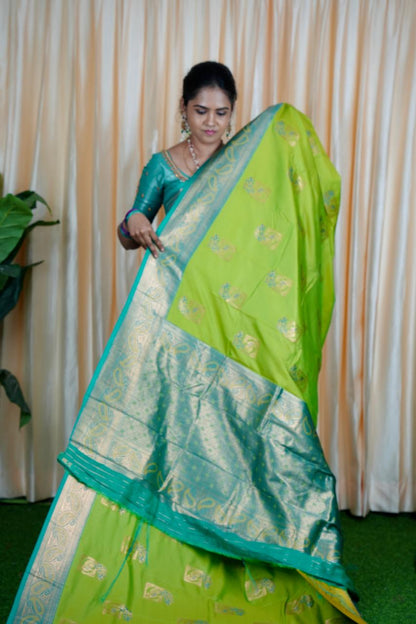 Premium Paithani Semi Silk Sarees 🥳
