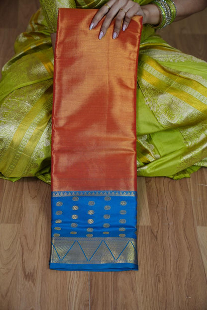 Kanchi semi silk saree 🥳