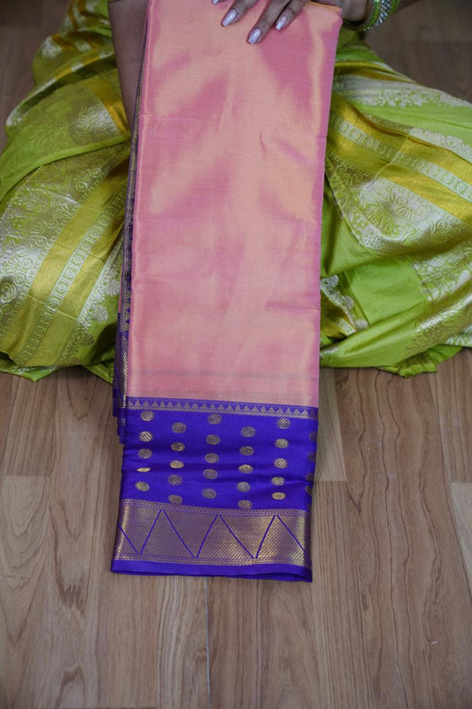 Kanchi semi silk saree 🥳