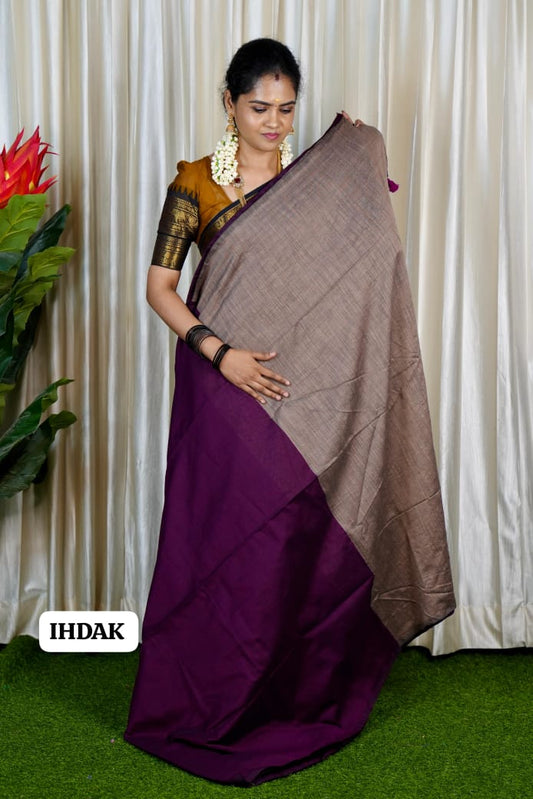 Kadhi cotton saree 🥳