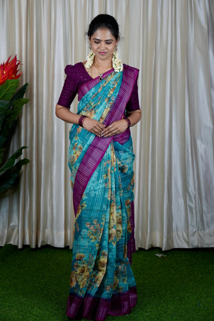 Cotton saree 🥳