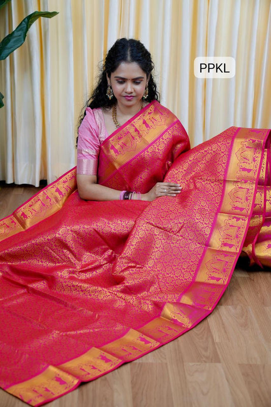 Bridal Kanchi semi silk 🥳