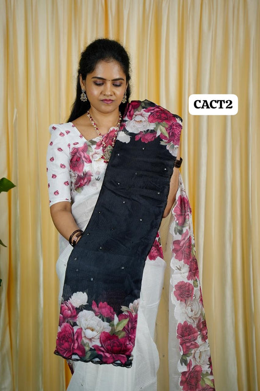Chanderi cotton saree🥳✅