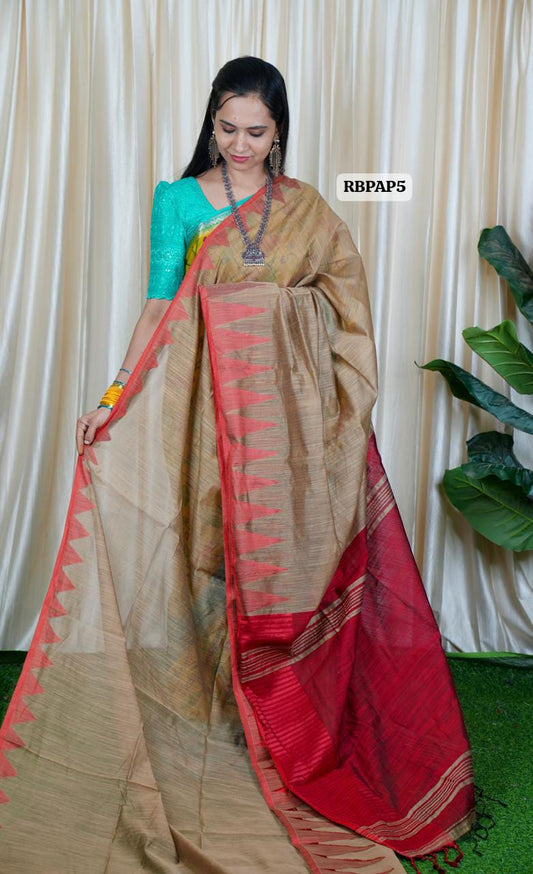 Jute Cotton Saree🥳