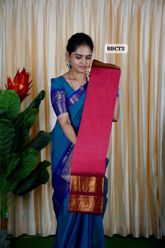 Kanchi Cotton Saree prebook ❌