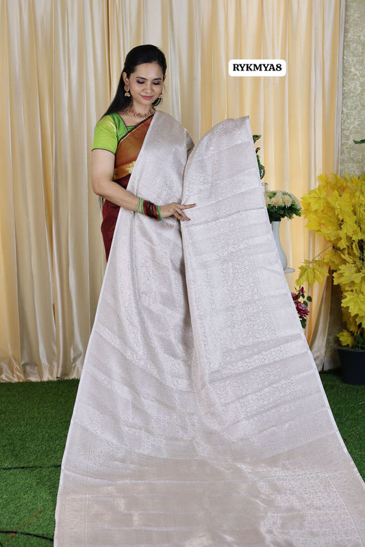 Bridal katan tissue silk saree 🥳